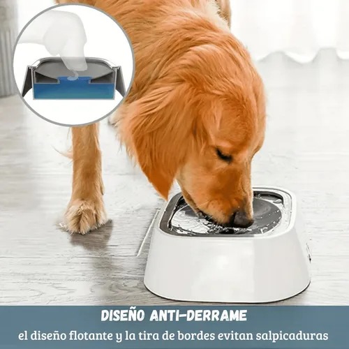 BEBEDERO DE AGUA DEMASCOTAS ANTIDERRAME